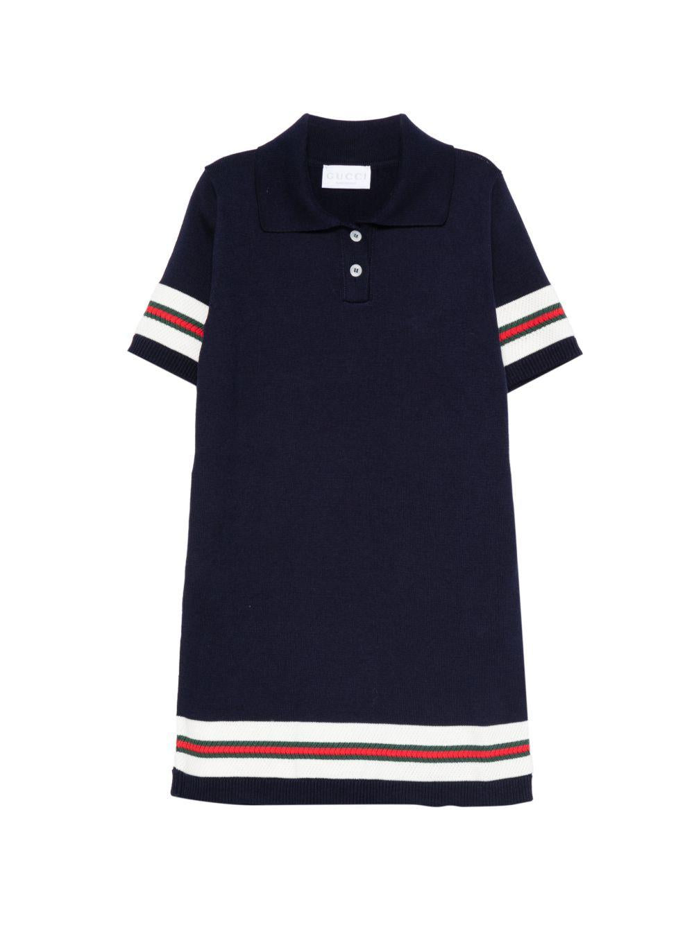Abito blu per bambina 852794XKFDC 4044 Gucci Kids 