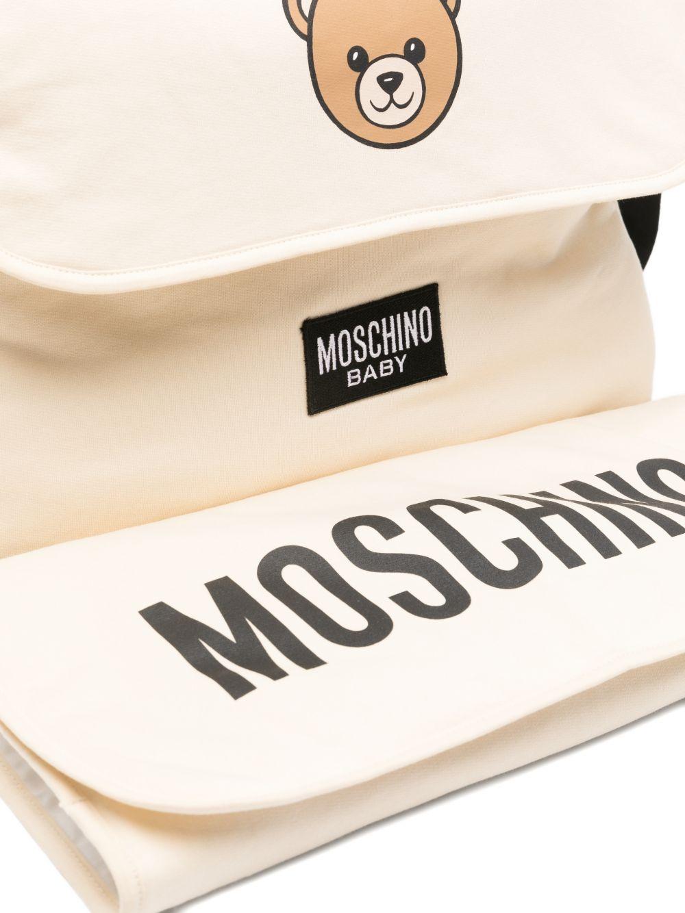 Borsa mamma beige MUX05VLCA19 20404 Moschino Kids 