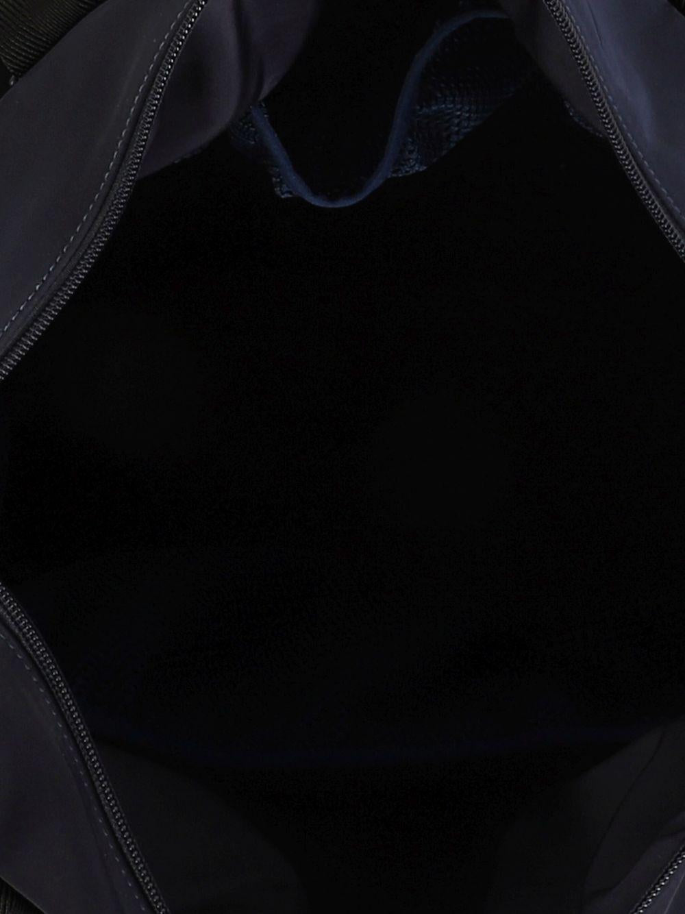 Borsa mamma blu con logo