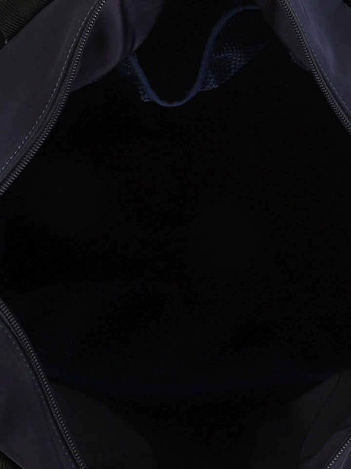 Borsa mamma blu con logo