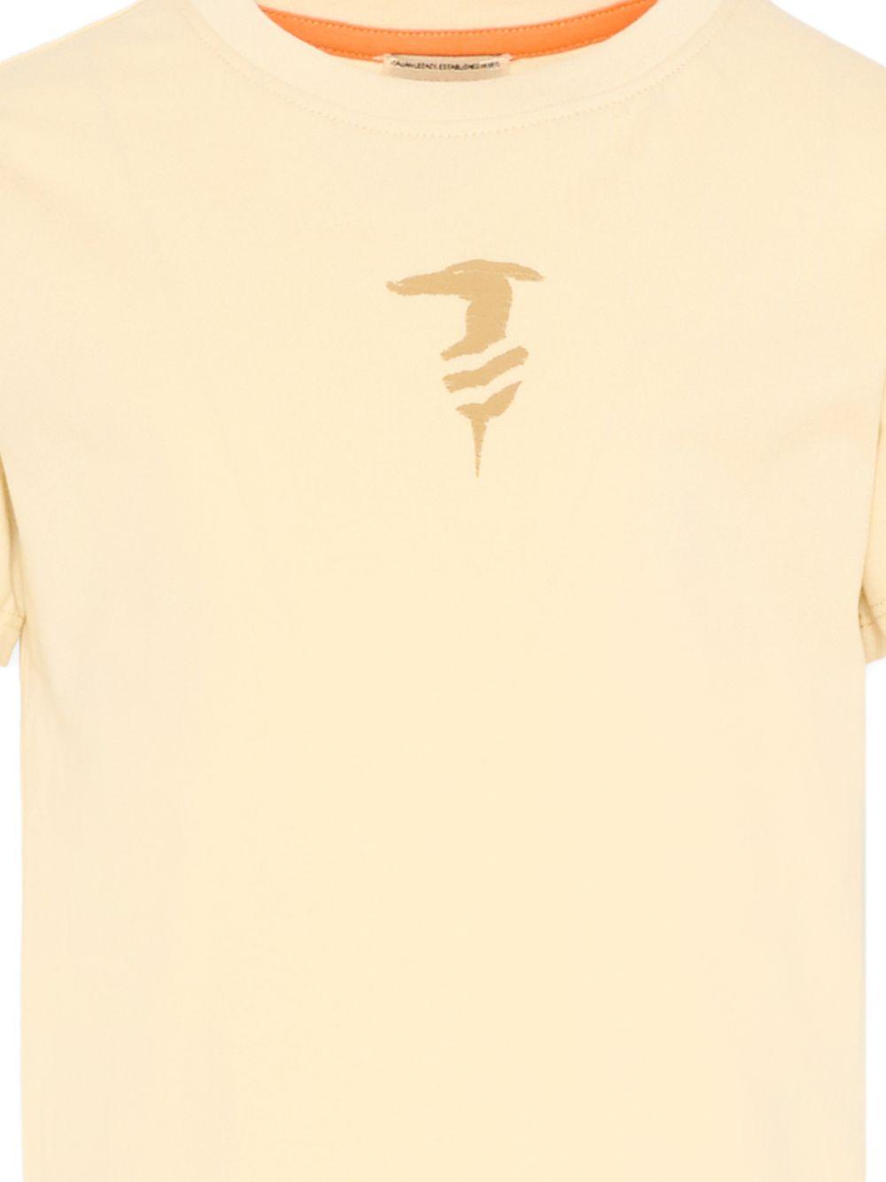 T-shirt beige per bambino TIP26048TSK BEINEW Trussardi Kids 