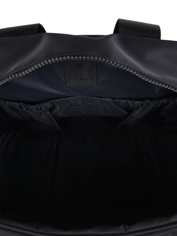 Borsa mamma nera con logo