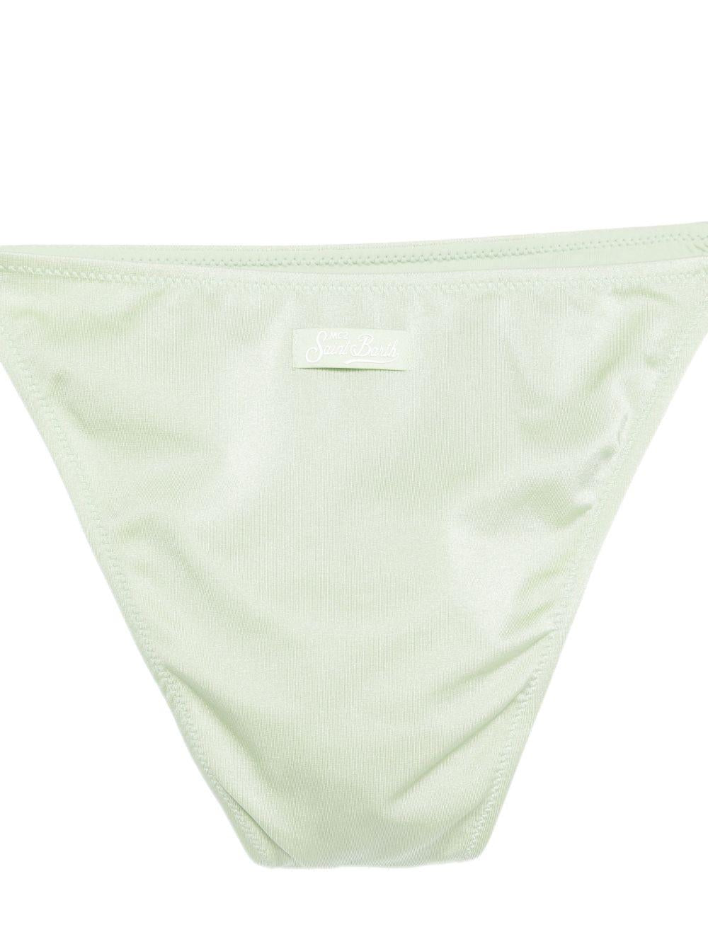 Costume due pezzi menta chiaro per bambina LEH00011 00185L MC2 Saint Barth Kids 