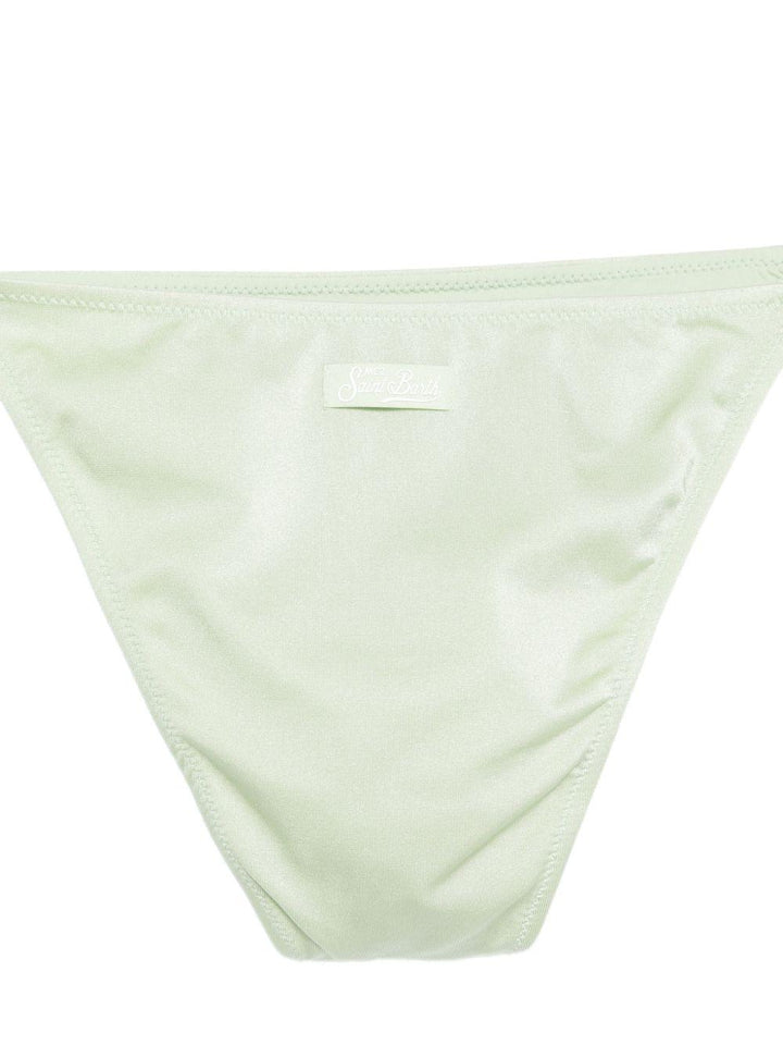 Costume due pezzi menta chiaro per bambina LEH00011 00185L MC2 Saint Barth Kids 
