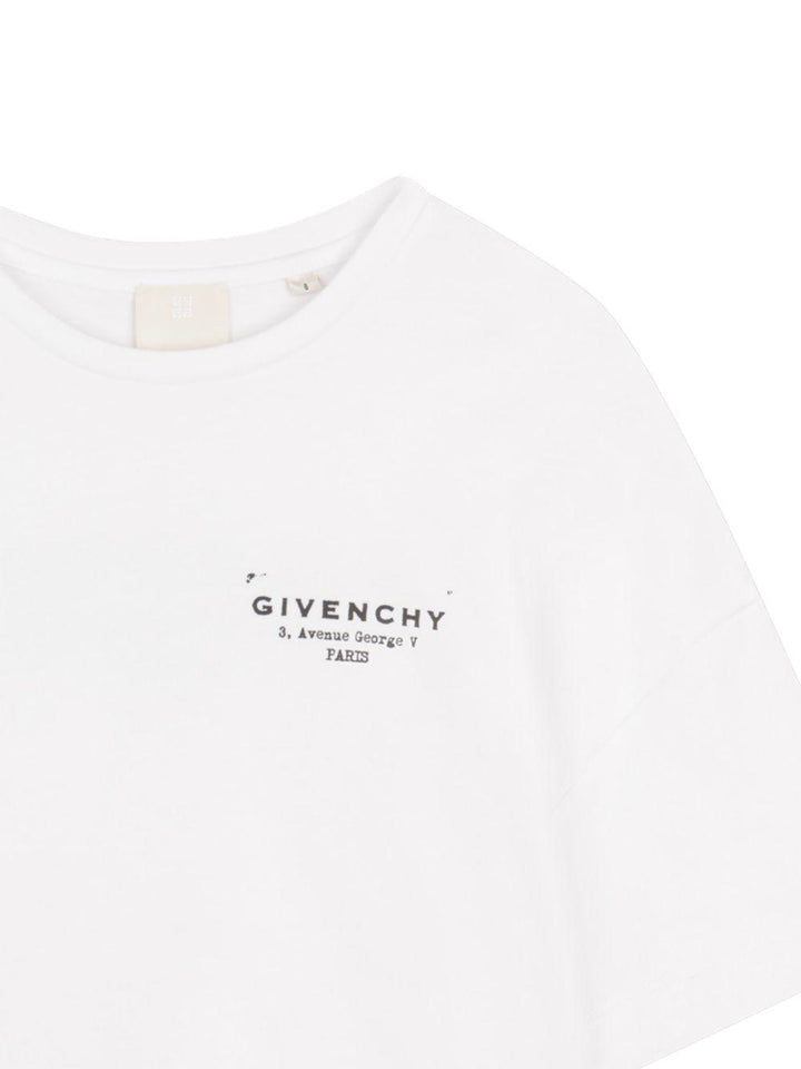 T-shirt bianco per bambina H31224 10P Givenchy Kids 