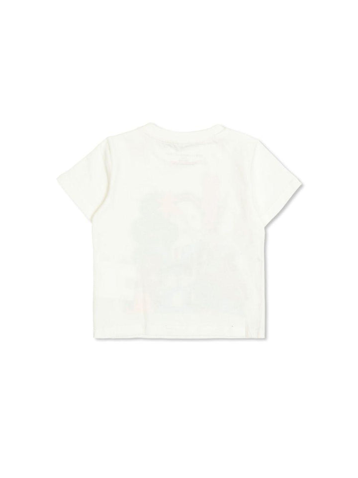 White T-shirt with print for newborn