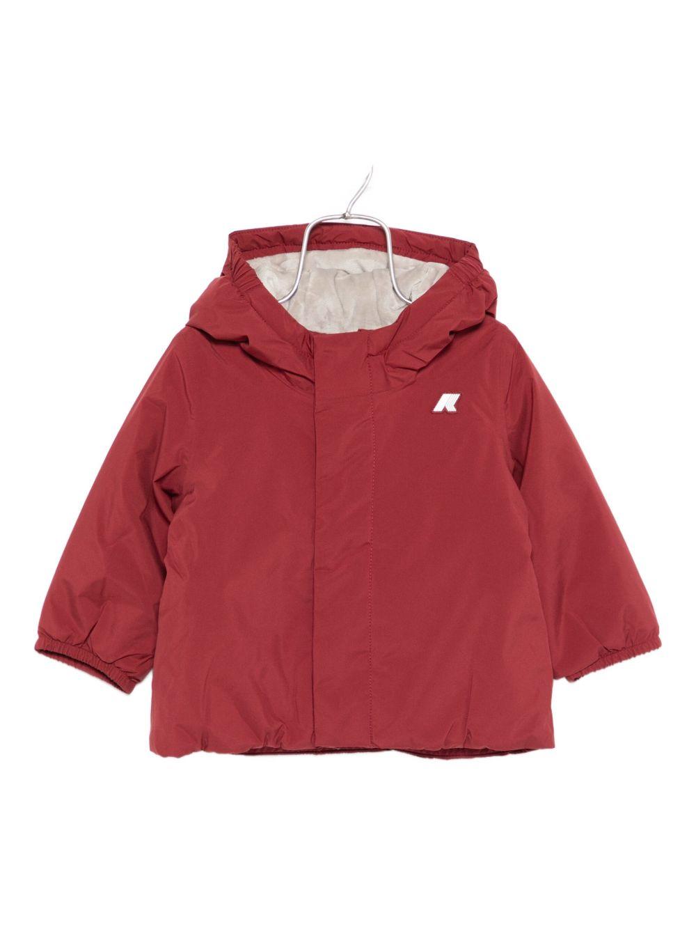 Giubbotto rosso per neonato K4137VW B2C K-Way Kids 