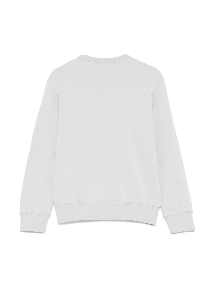 Felpa grigio melange per bambino