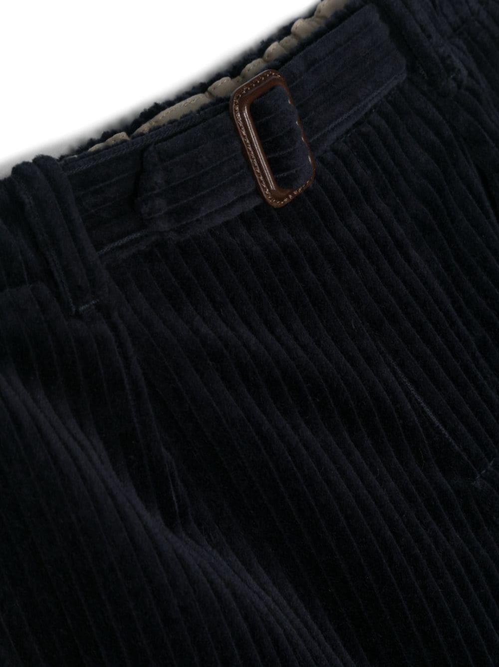 Blue trousers for girls