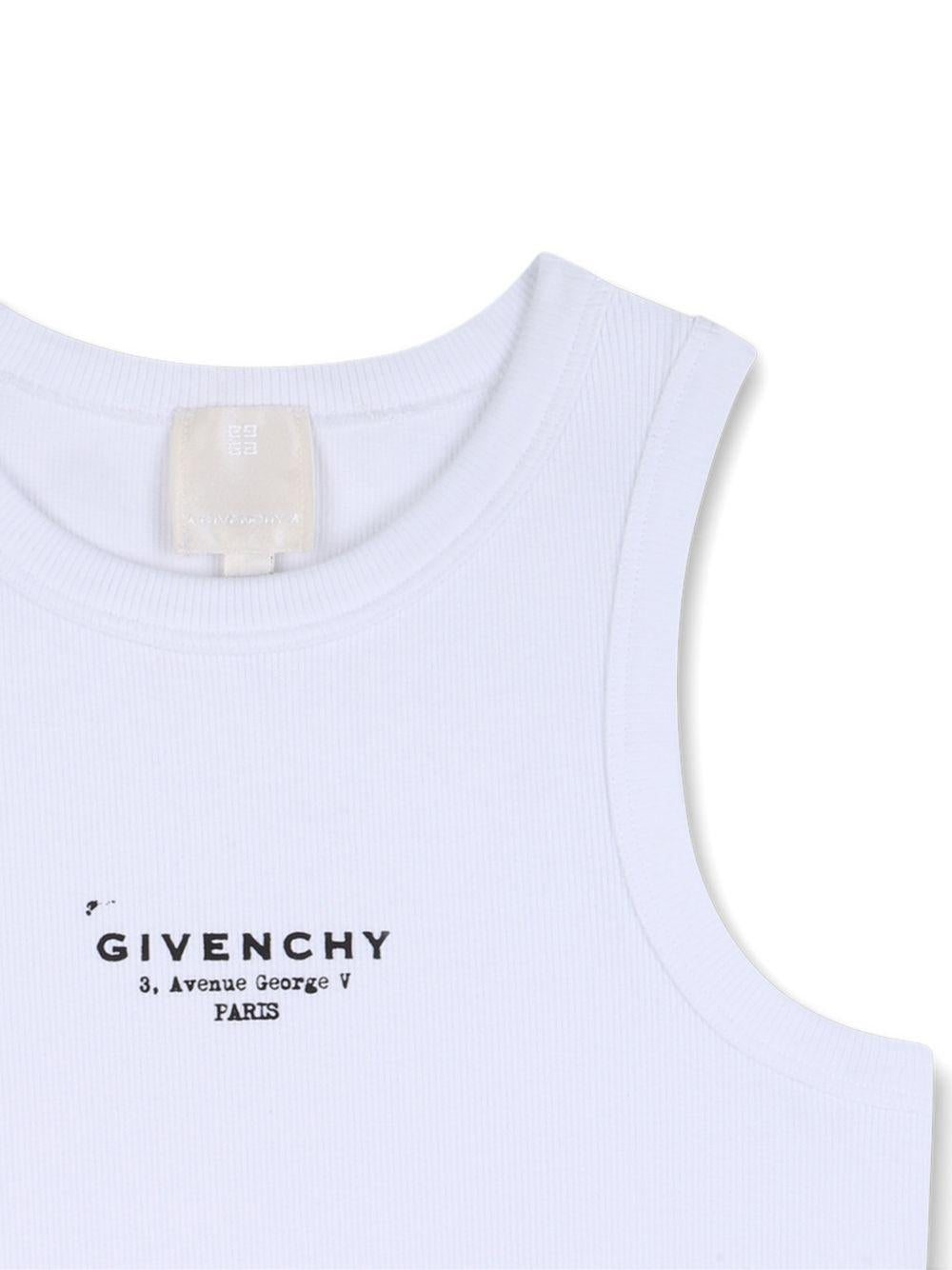 Canottiera bianca per bambino H31114 10P Givenchy Kids 