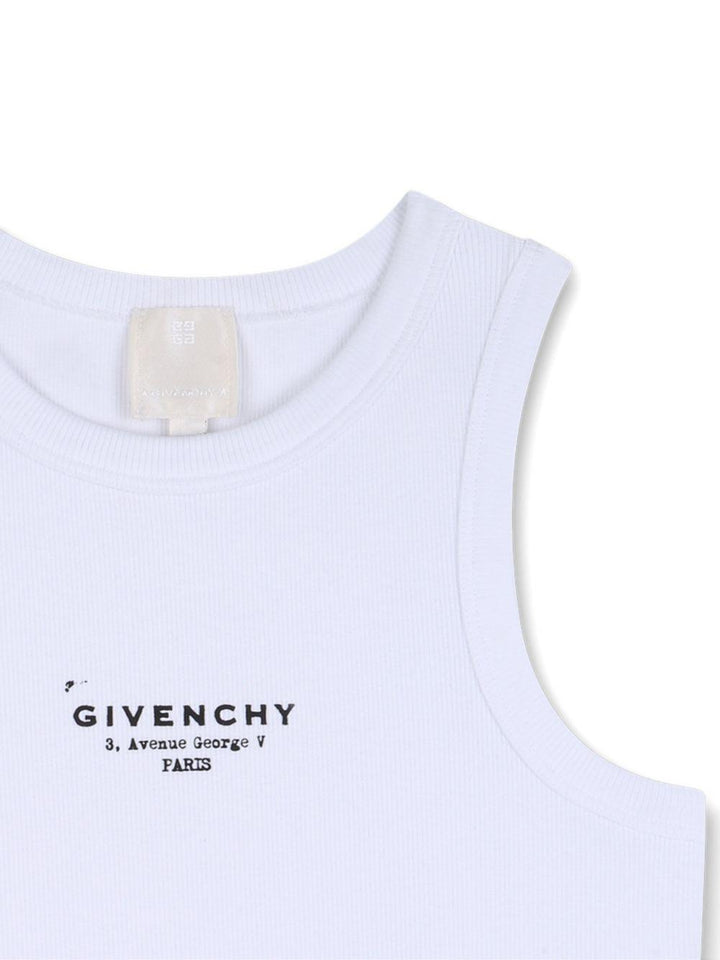 Canottiera bianca per bambino H31114 10P Givenchy Kids 