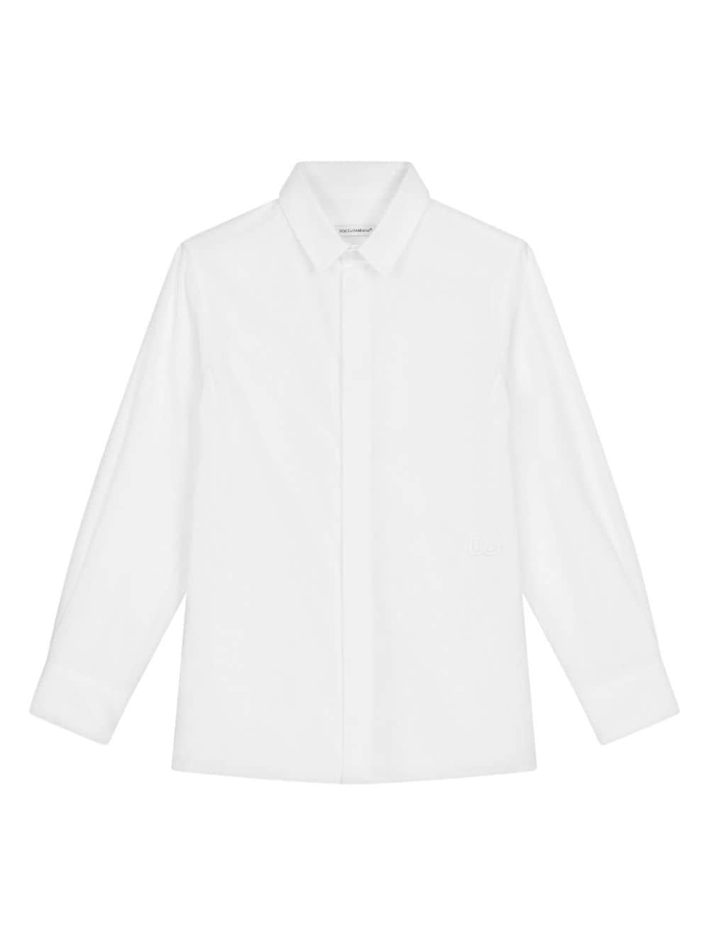 Camicia bianca per bambio L43S91FU5HW W0800 Dolce & Gabbana Kids 