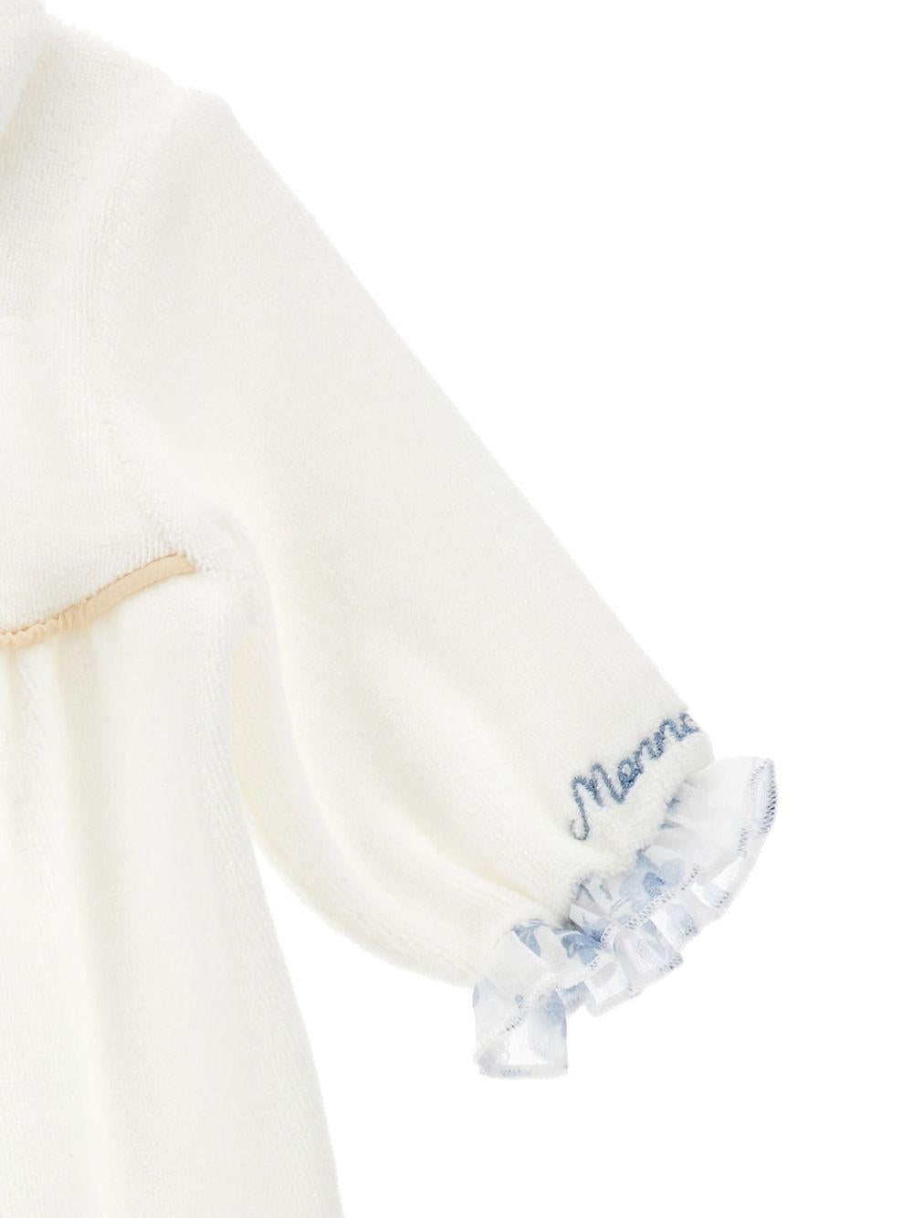 Tutina bianca per neonata 35F2086002 0151 Monnalisa Kids 