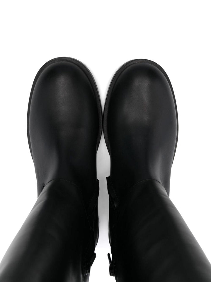 Black boot for girls