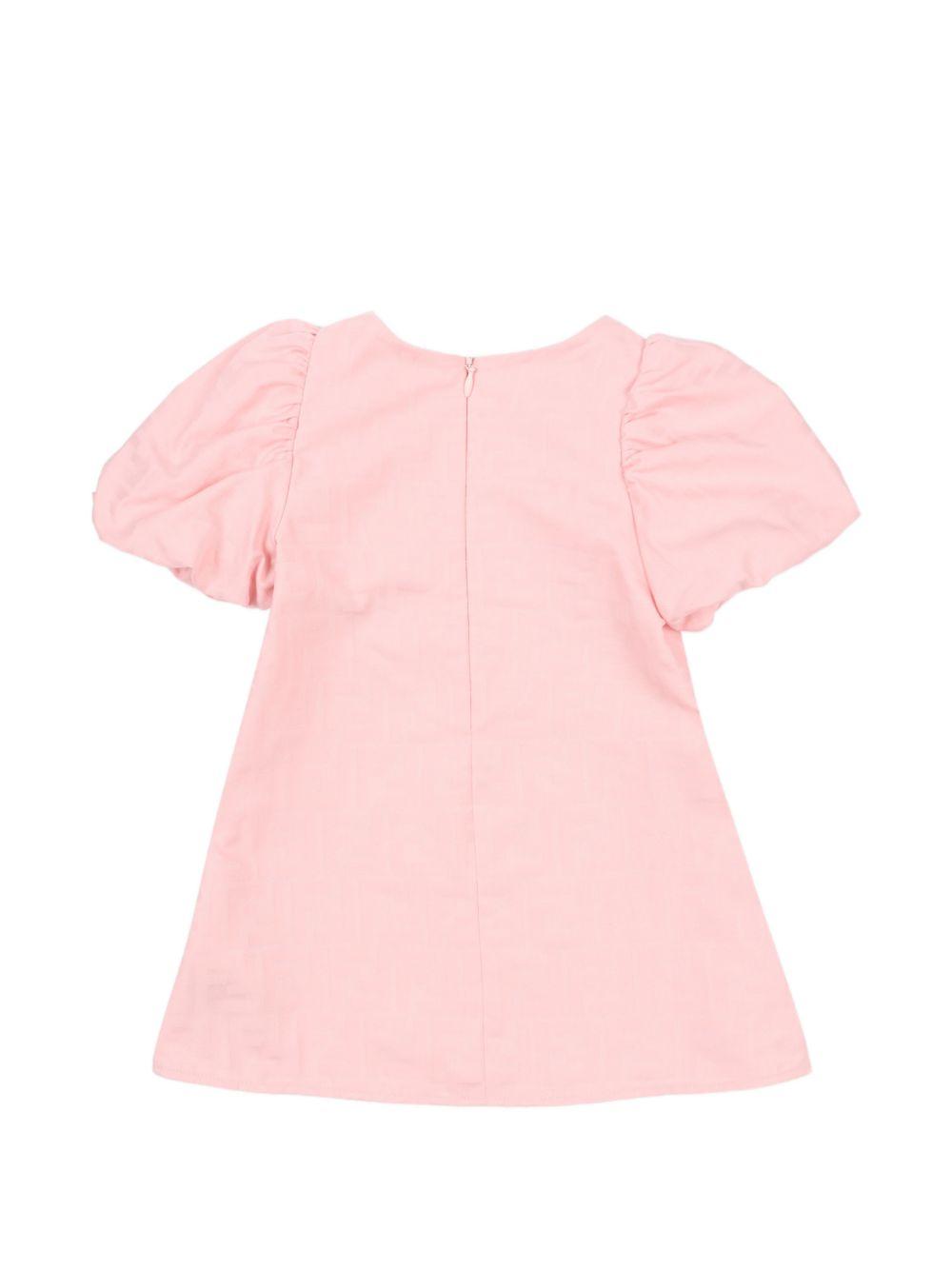 Abito rosa per neonata BFB591AS64 F1UL9 Fendi Kids 