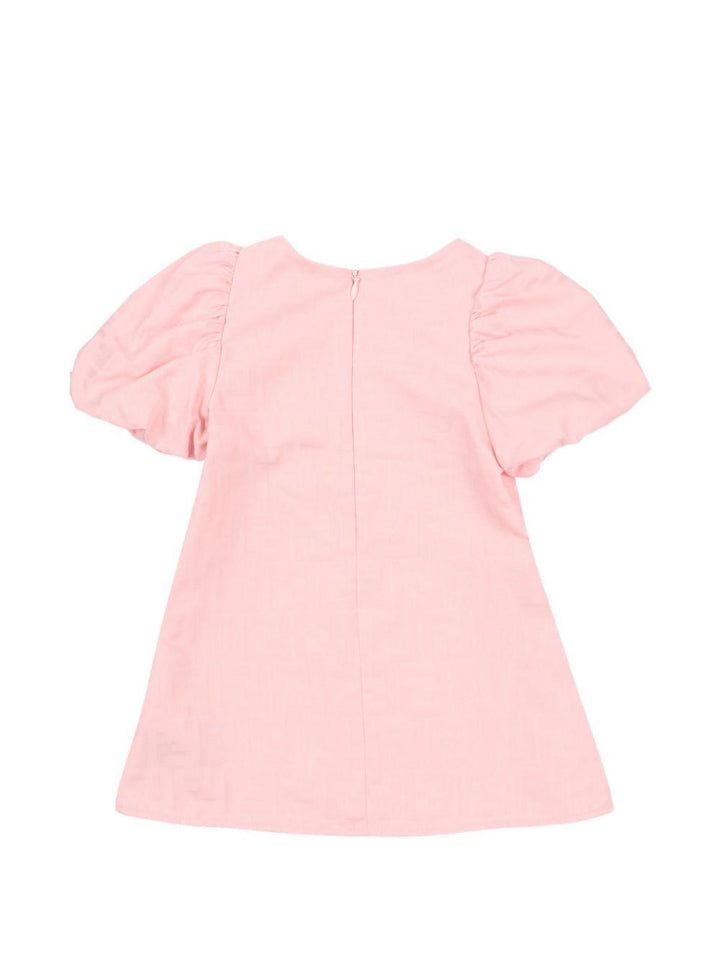 Abito rosa per neonata BFB591AS64 F1UL9 Fendi Kids 