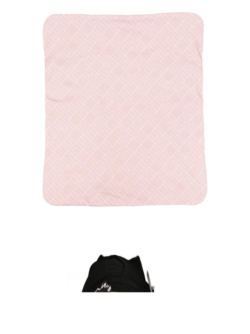 Coperta rosa per neonata ENCO0790JF054 D854 Elisabetta Franchi Kids 