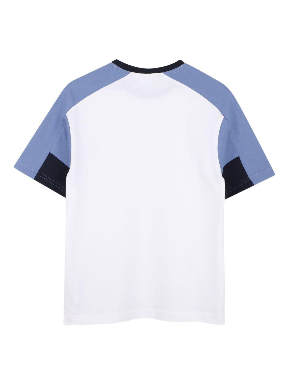 Completo bianco/azzurro per bambino J53006 849 Boss Kids 