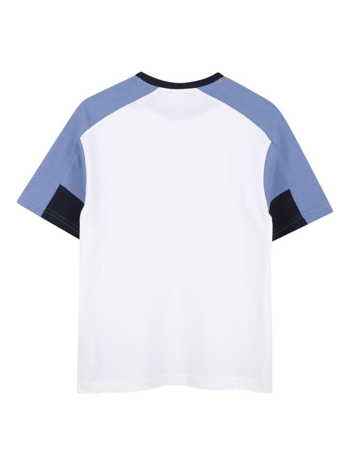 Completo bianco/azzurro per bambino J53006 849 Boss Kids 