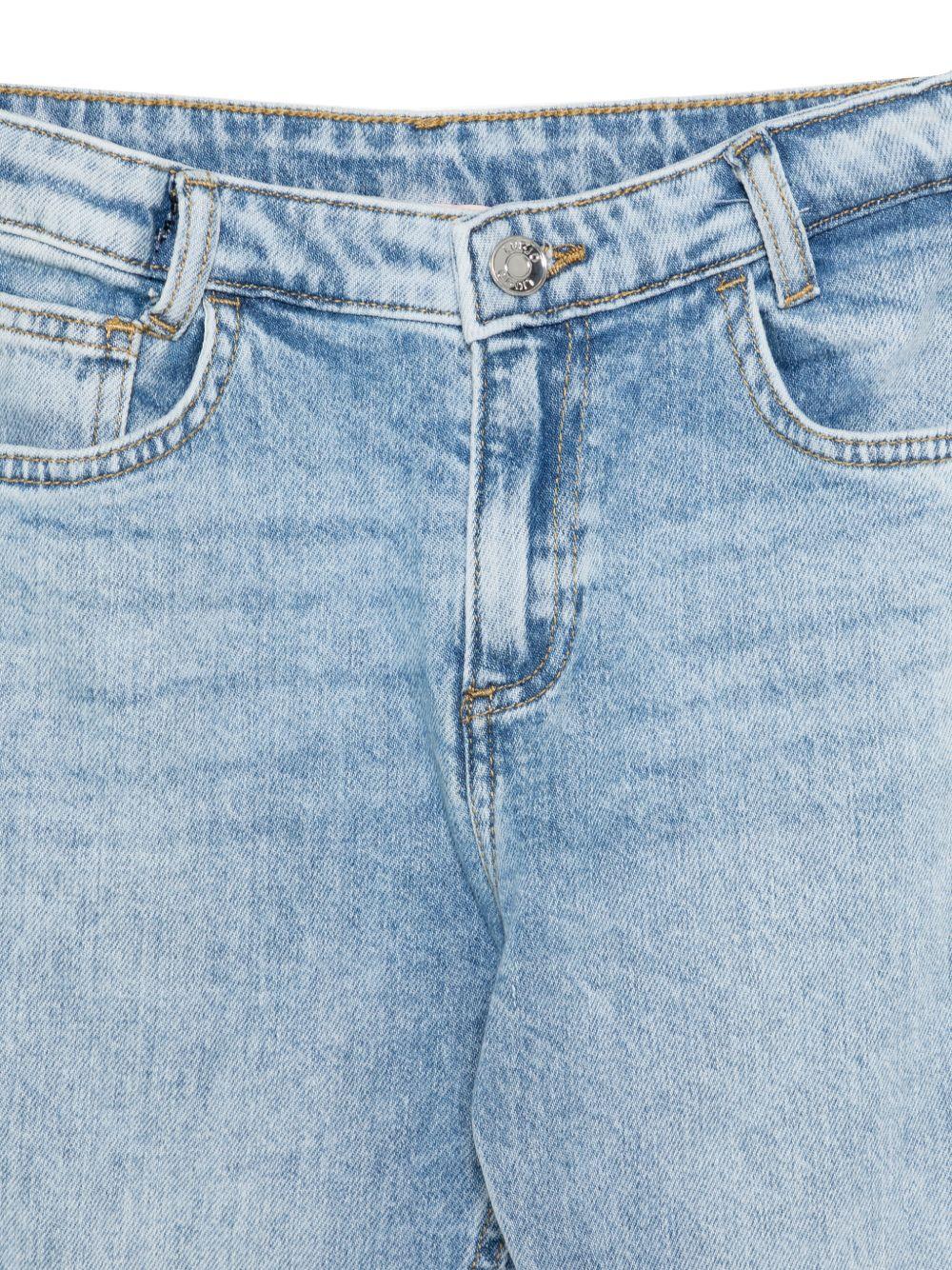 Jeans blu chiaro per bambina GA6189D5042 77564 Liu Jo 