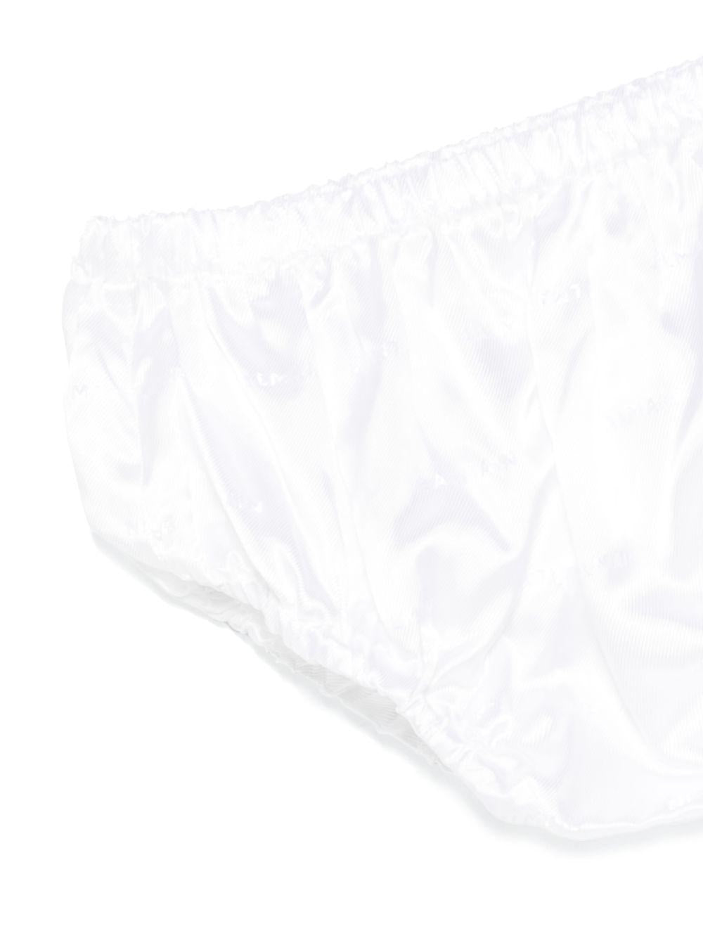 Abito bianco per neonata