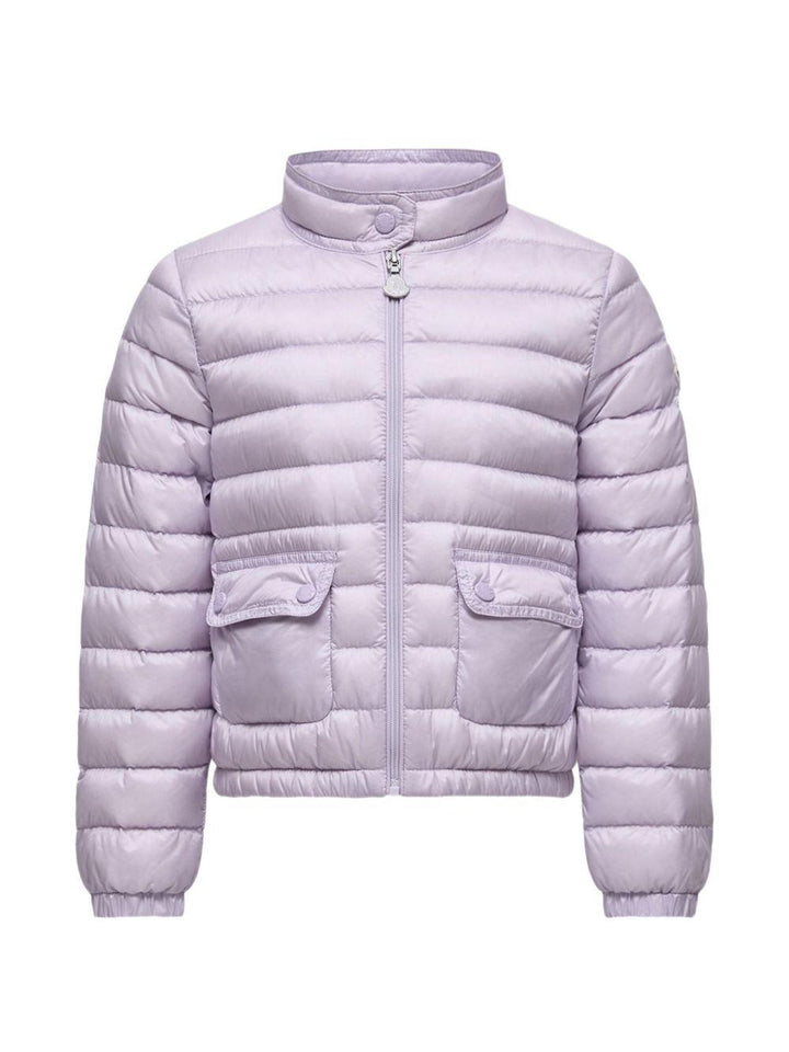 Giubbotto viola per bambina 9541A00032597YF 509 Moncler Kids 