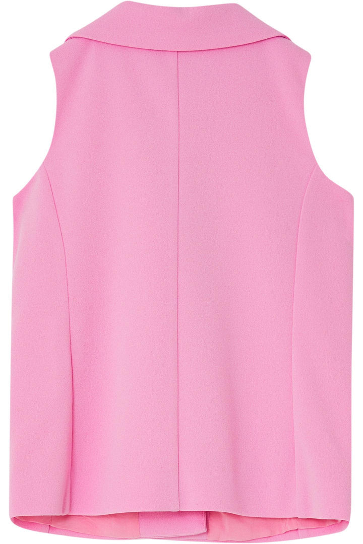Gilet rosa per bambina