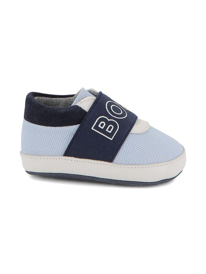 Scarpe azzurre/blu per neonato J52589 849 Boss Kids 