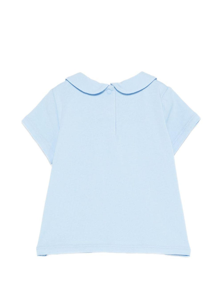 T-shit blu per neonata HA6014JS003 P9341 Liu Jo 