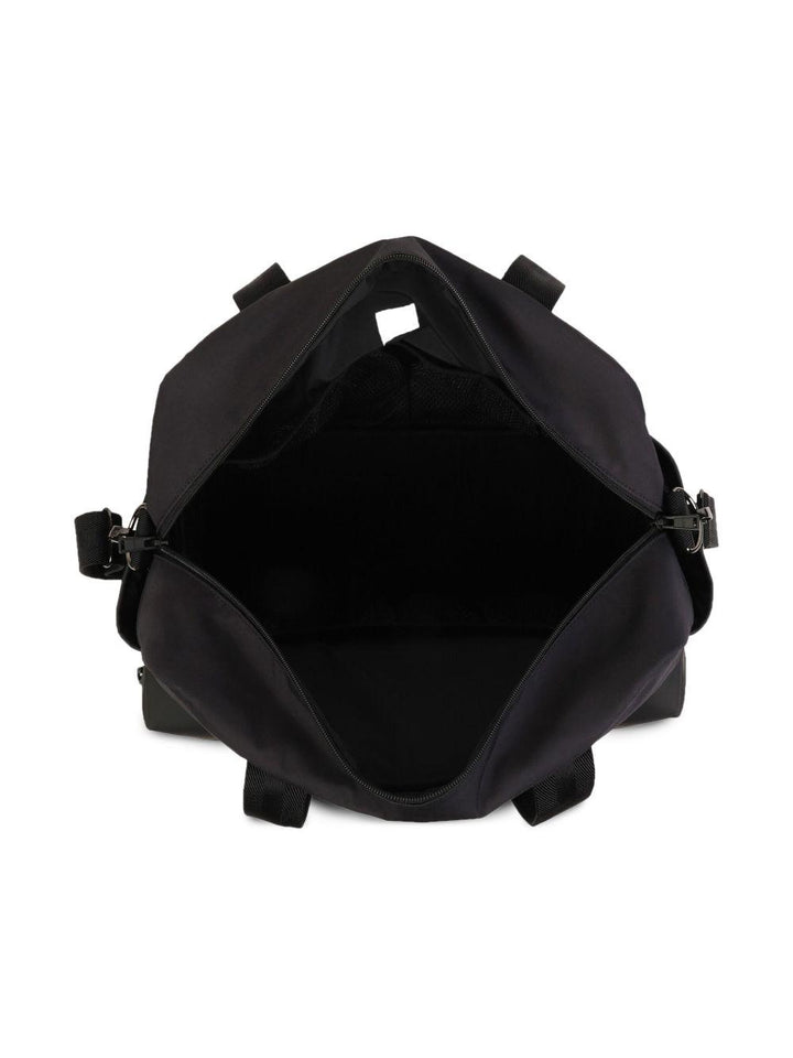 Borsa mamma nera con logo
