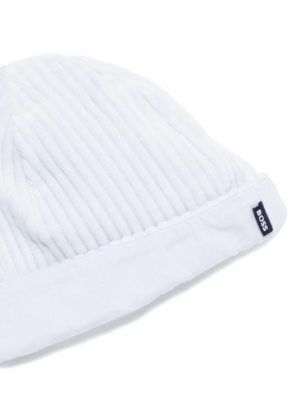 Pigiama bianco per neonato J52531 771 Boss Kids 