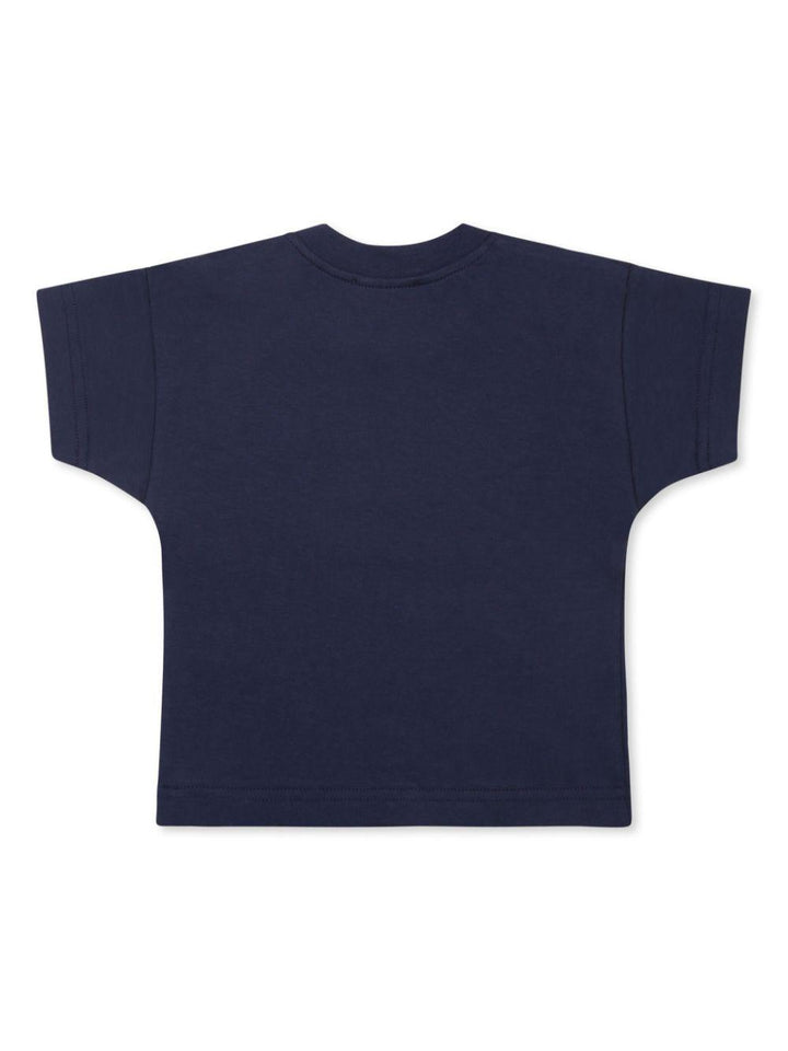 T-shirt blu navy per neonato