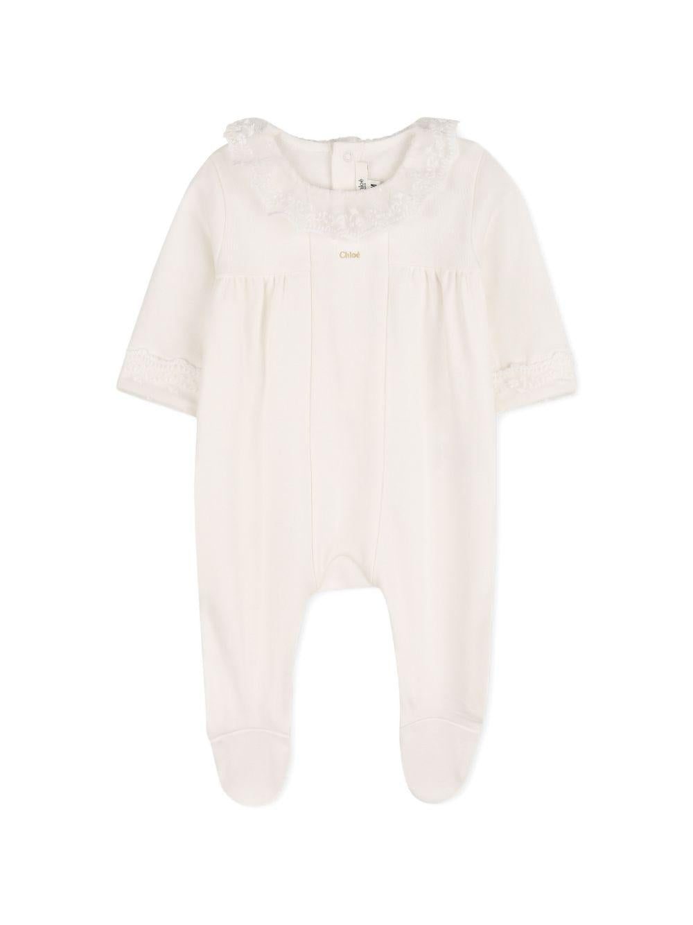 Tutina/coperta bianca per neonata C20925 117 Chloe 