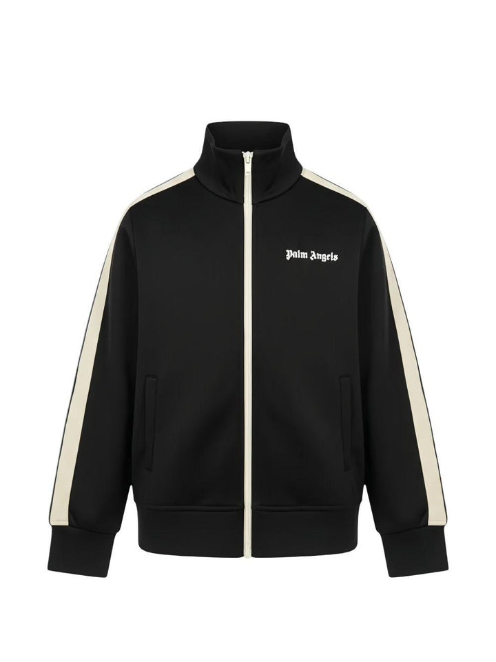 Felpa nera per bambino PBBD002S26FAB001 110 Palm Angels Kids 