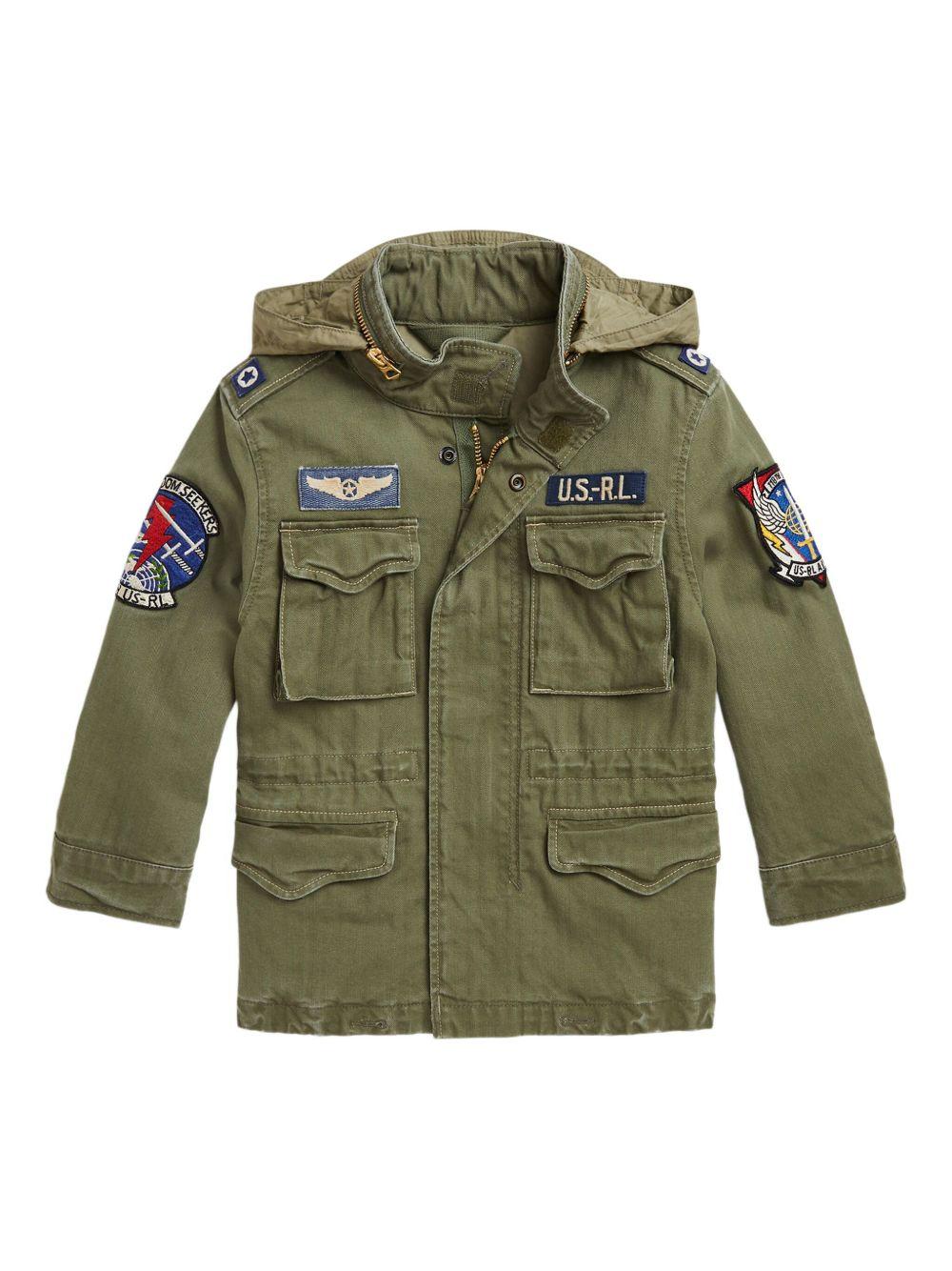 Giubbotto verde per bambino 323965378 001 Ralph Lauren Kids 