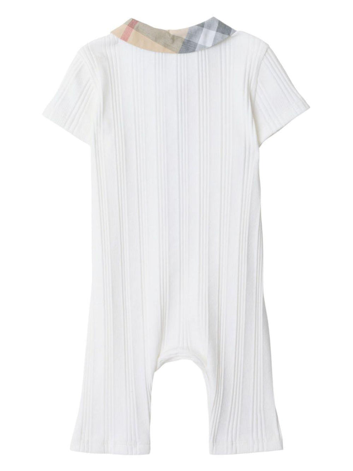 Tutina bianca per neonato 8100256 A1464 Burberry Kids 