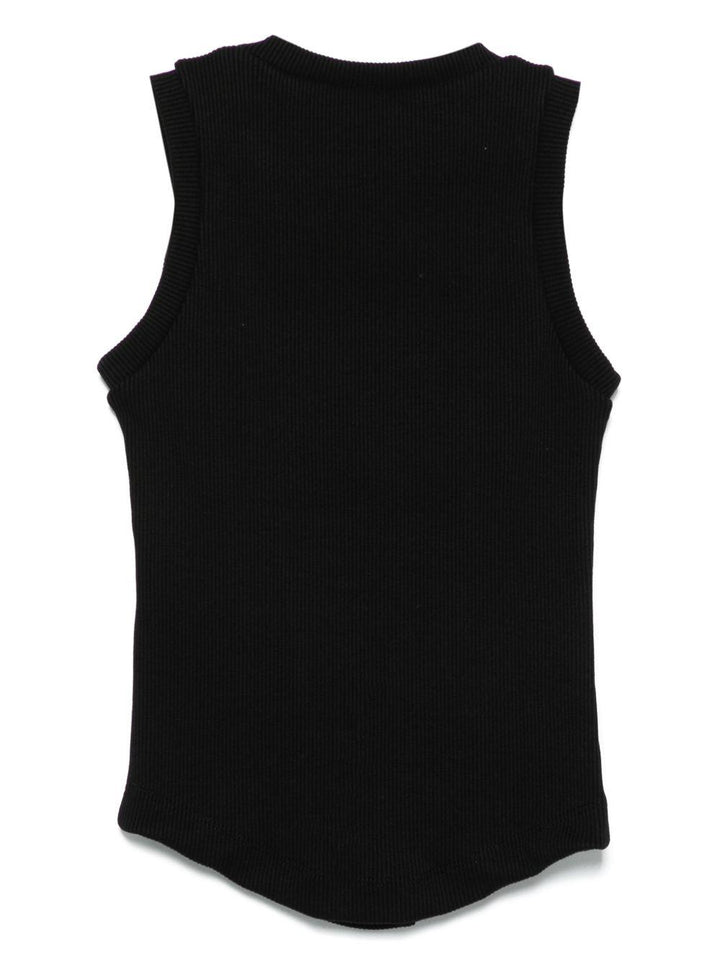 T-shirt nera per bambina