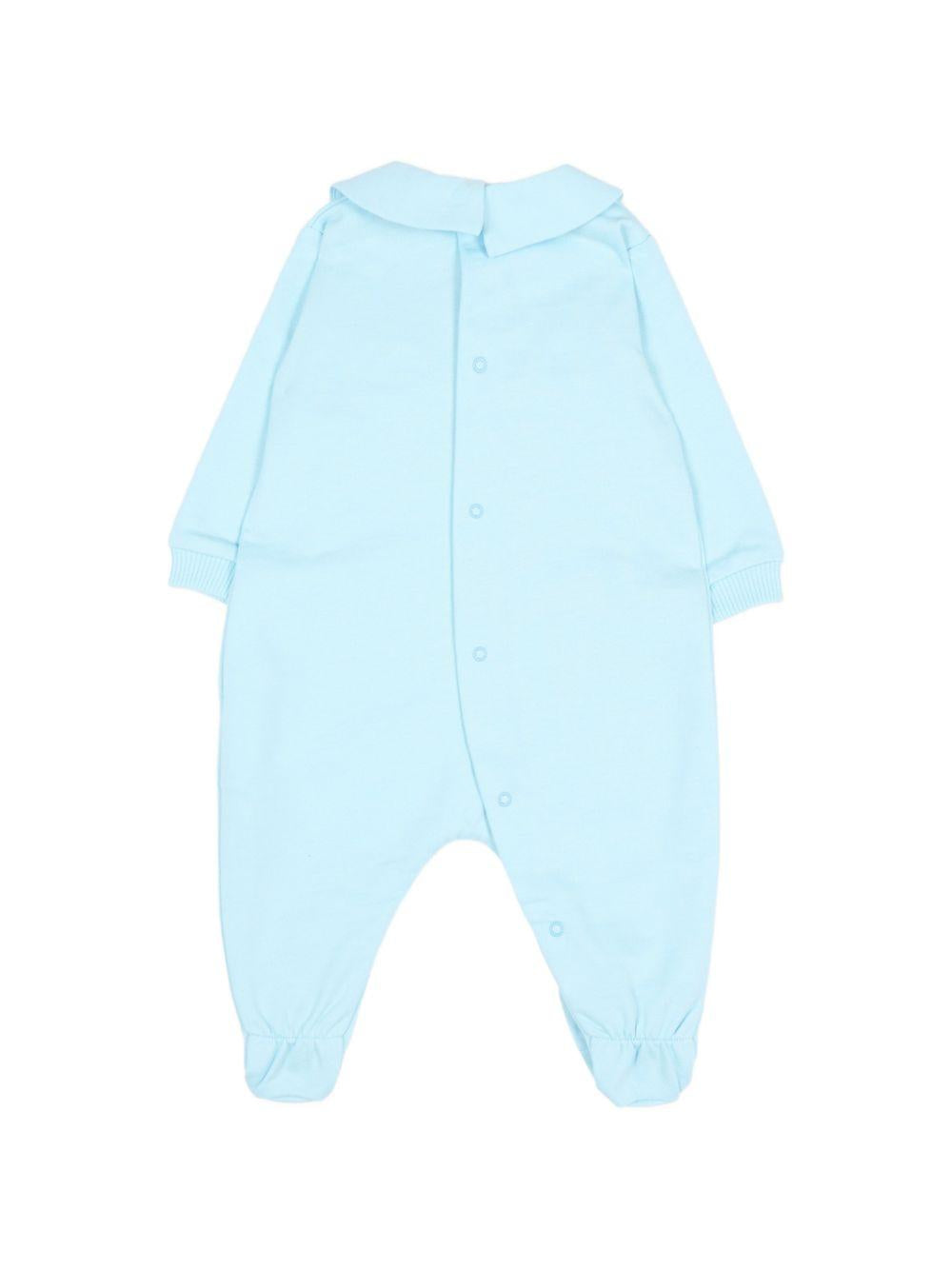Tutina azzurra per neonato MUY09OLCA40 40304 Moschino Kids 