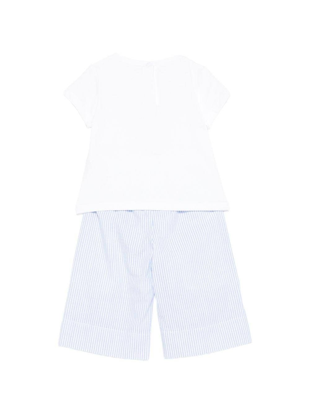 Completo blu/bianco per neonata HA6064T340A L9014 Liu Jo 