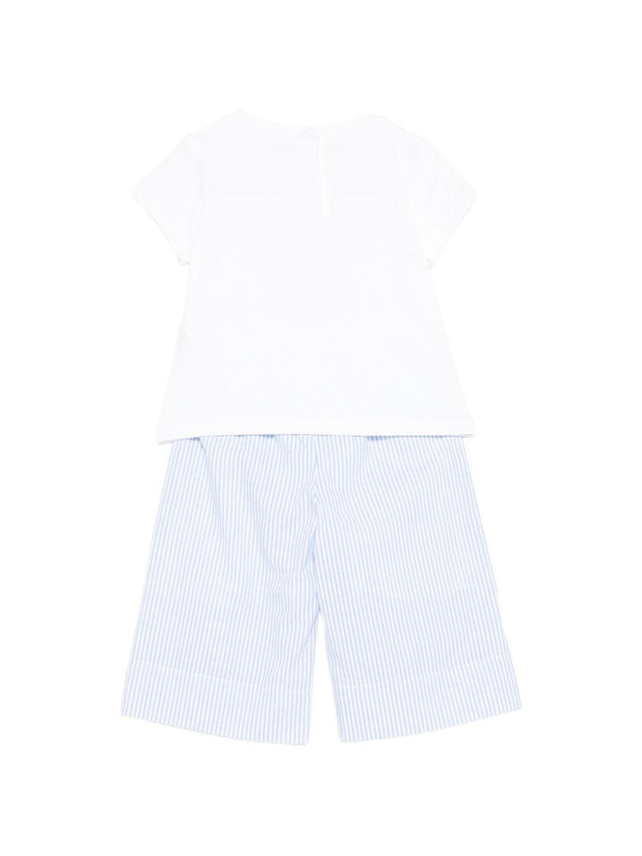 Completo blu/bianco per neonata HA6064T340A L9014 Liu Jo 