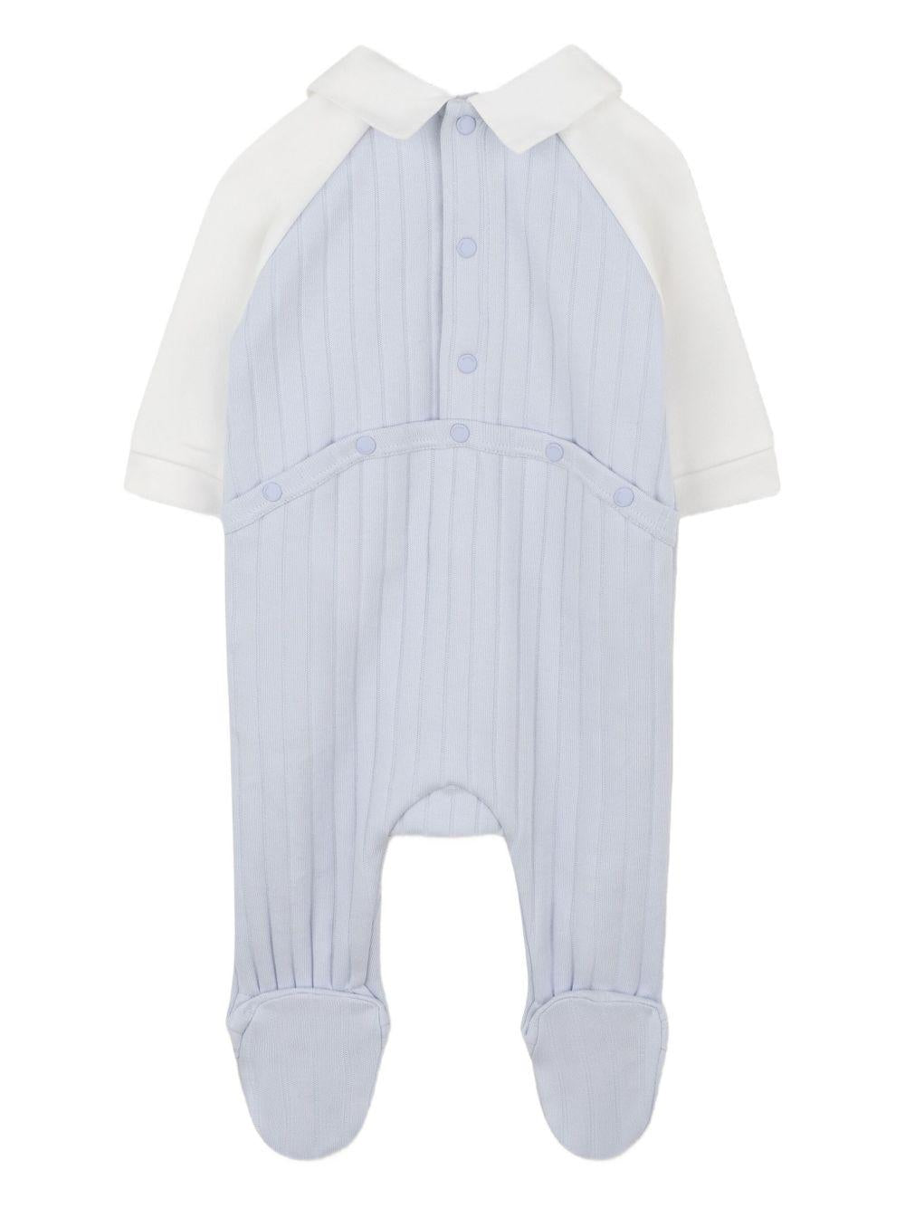 Pigiama azzurro/bianco per neonato H30864 771 Givenchy Kids 