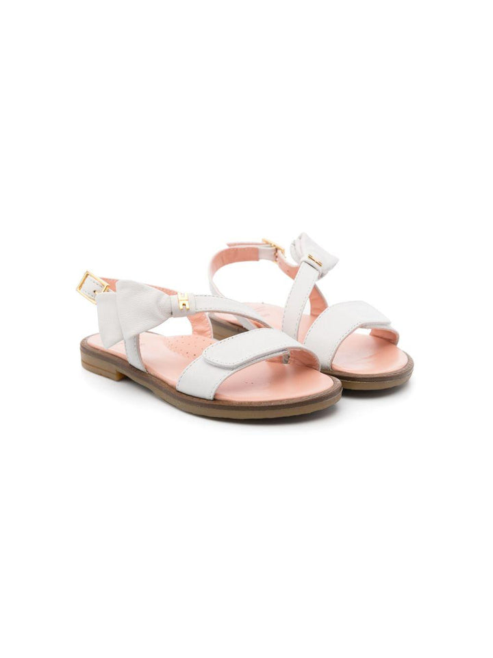 Sandali bianche per bambina F1A2E0044173 3100 Elisabetta Franchi Kids 