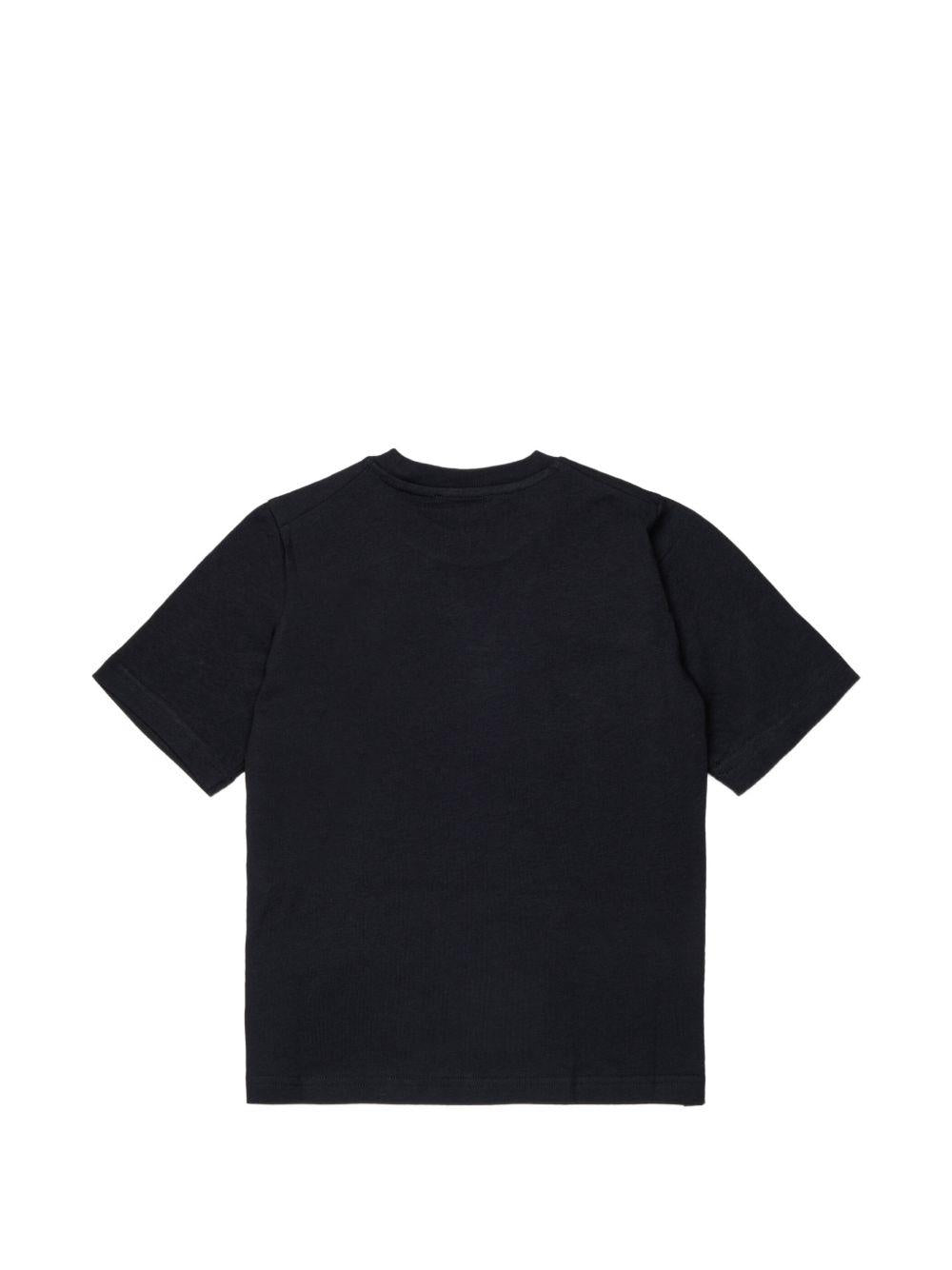 T-shirt nero per bambino DQ2823D0AIT DQ900 Dsquared2 Kids 