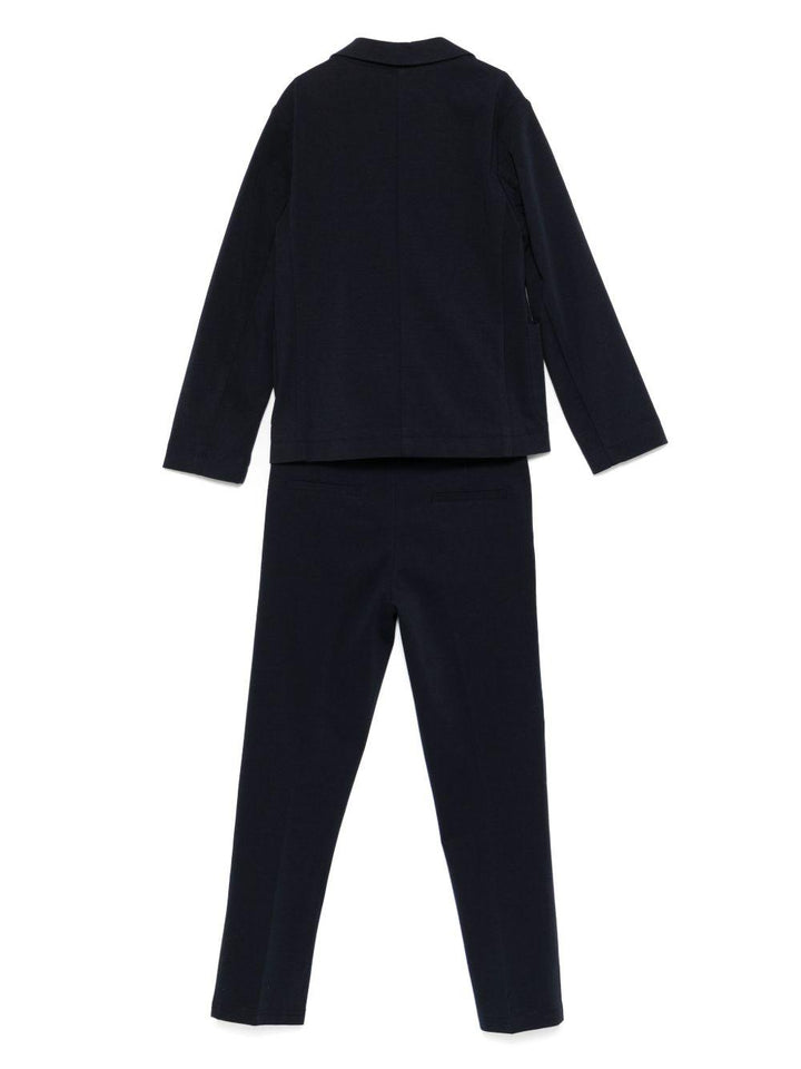 Completo elegante blu navy per bambino