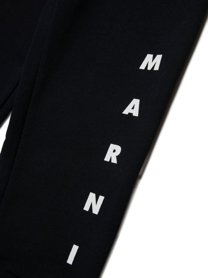 Pantalone nero per bambino M01218M00V0 0M900 Marni Kids 
