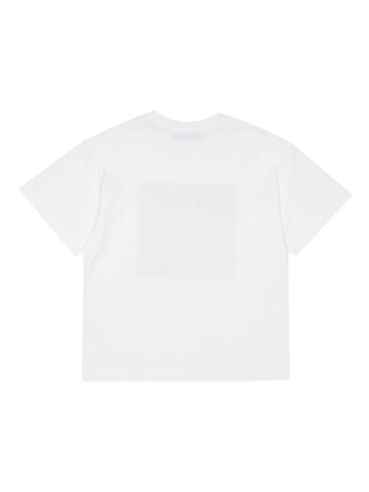 T-shirt bianco per bambina MX0005MX057 MX10C Max&co Kids 