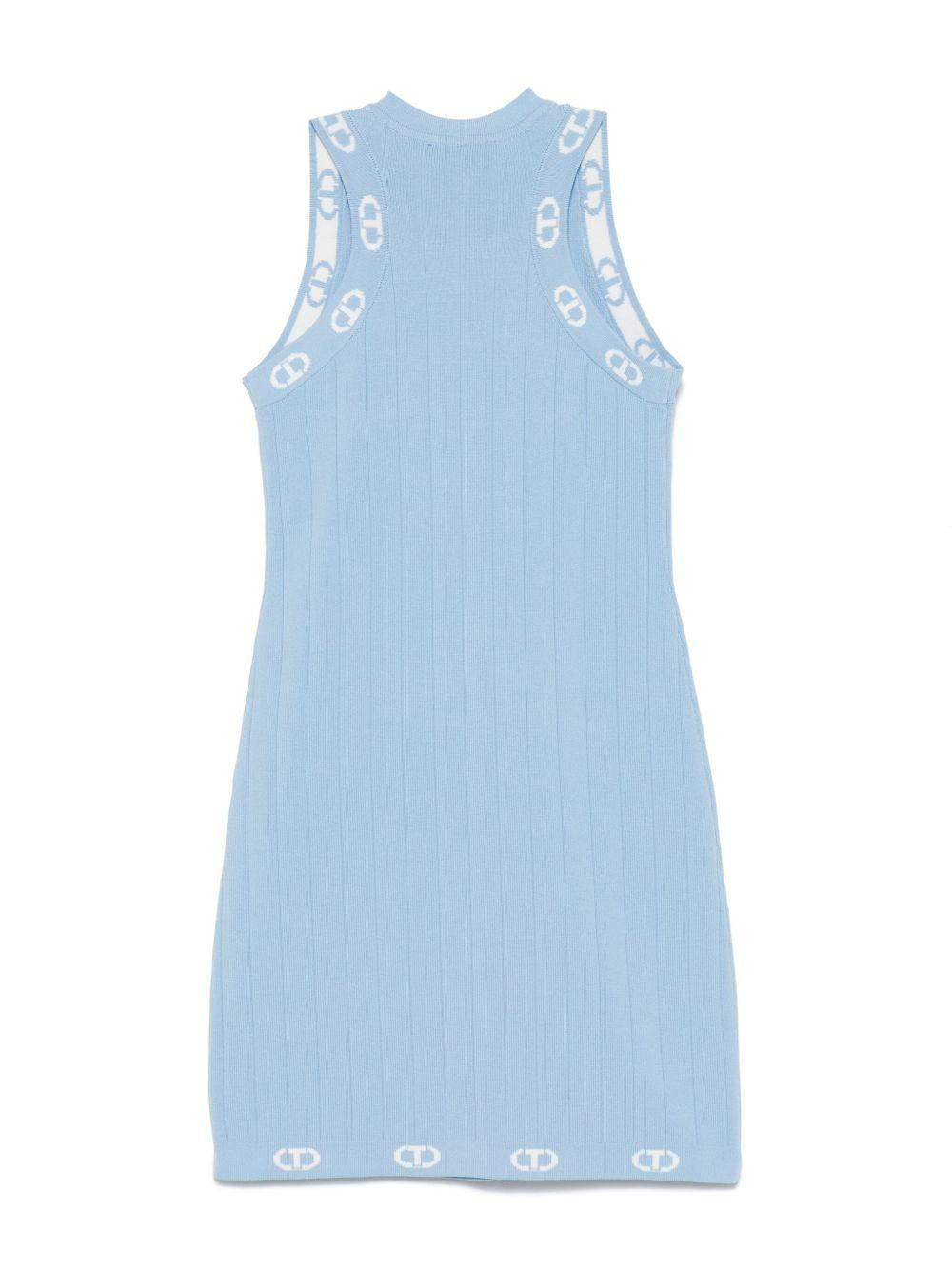 Abito azzurro per bambina