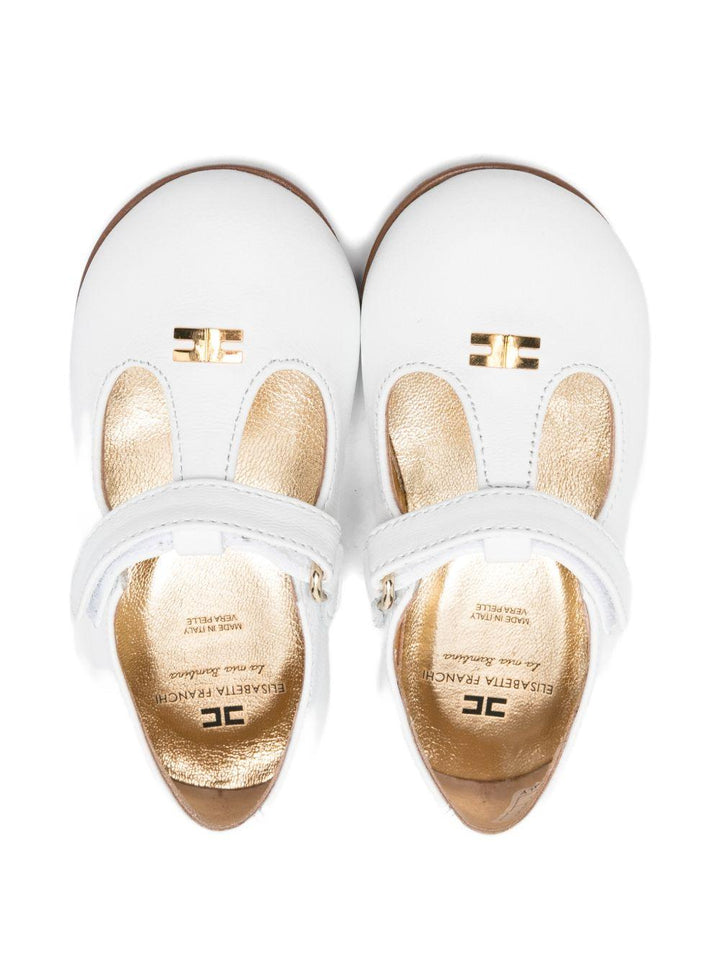 Sandali bianche per bambina F1A3E04721733 139 Elisabetta Franchi Kids 