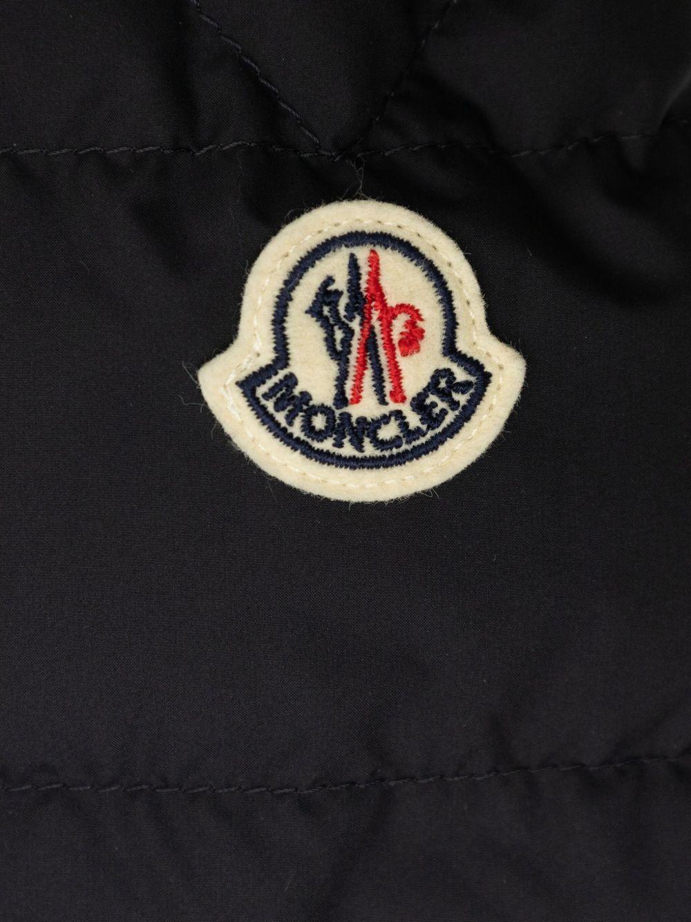 Giubbotto blu navy per bambino 9541A00009597YW 778 Moncler Kids 