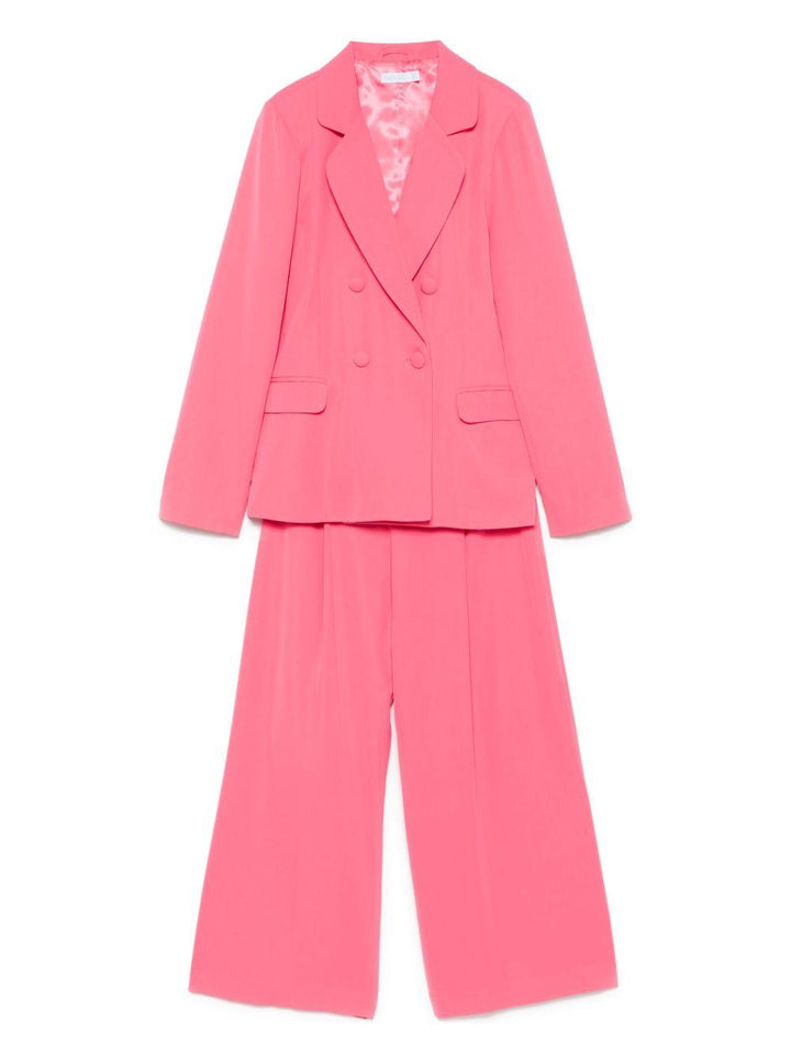 Completo elegante rosa fucsia per bambina